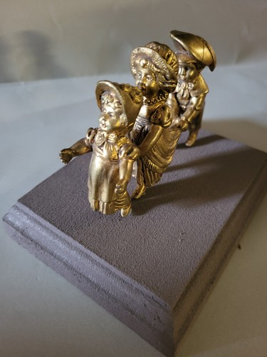 Bronze vienne xixe enfants - de,