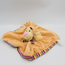 Doudou plat Tigrou orange