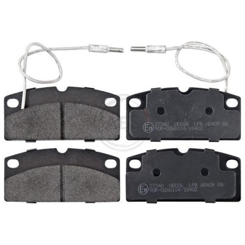Kit plaquettes frein - plaquettes, de