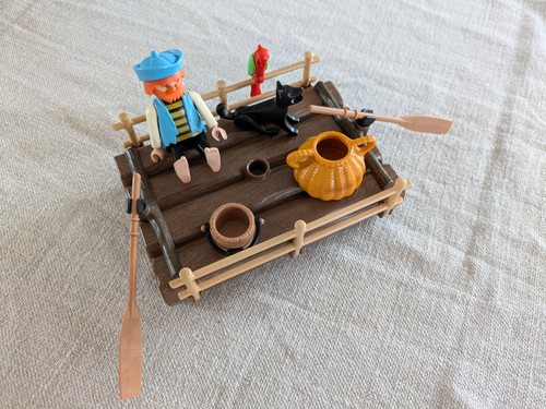 Radeau pirate playmobil - radeau,
