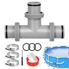 T-fitting for swimming pool hose connector for hose ø 38mm...