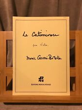 Monic Cecconi-Botella Le Catiminou partition violon seul éditions Rideau Rouge