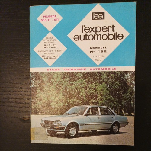 Revue technique peugeot - peugeot, 505