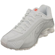 Nike Shox R4 Blanc Argent -