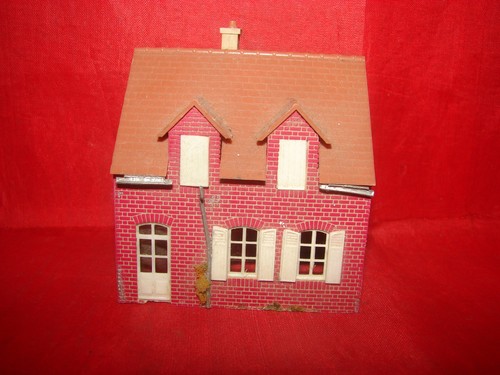 Jouef maquette maison rouge - maquette,