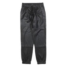 BERSHKA Pantalon Femme Noir
