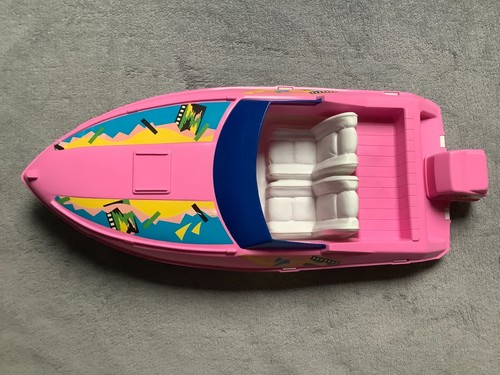 Speedboat barbie 1990 - barbie,
