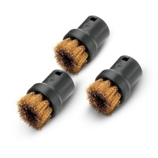 Genuine Karcher round brass bristle  brush set 3pcs