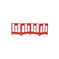KBC023-000-600 JSP Workgate, 4 Portail Barrière, Rouge