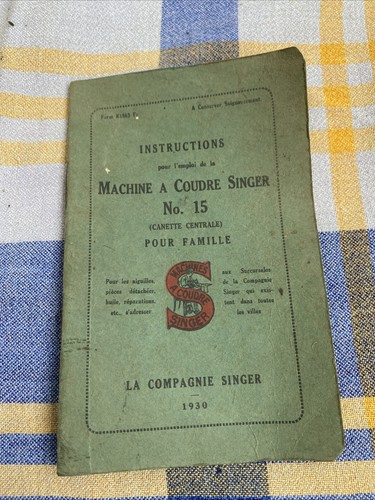 Ancien manuel instruction mode - manuel,