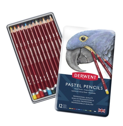 Boîte crayons pastel - 12,