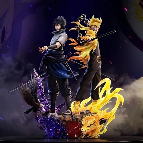 Duo figurine naruto sasuke pvc - duo,