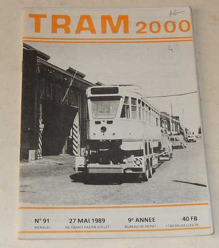 Tram 2000 mai 1989 - 2000,