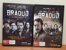 Braquo Seasons 1 2 DVD Set - French Drama Series - Region 4
