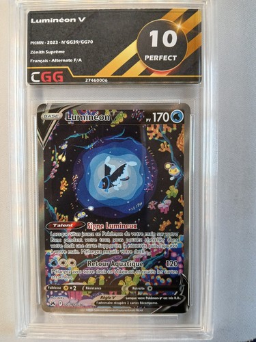 Carte pokémon luminéon v - carte,