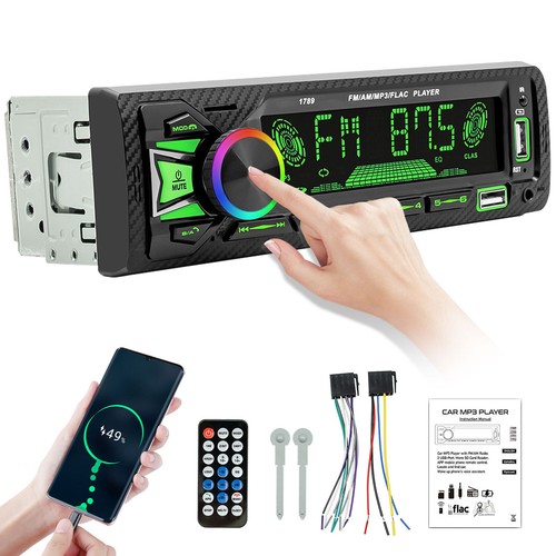 Single din car stereo - single, radio