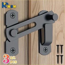 Sliding barn door latch