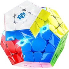 GAN Megaminx MagLev UV V2 Speed Magic Cube Puzzle 120 Magnets gan Megaminx New