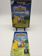 Pokémon Channel GameCube Complet Jeu Français Boîte Notice Espagnol