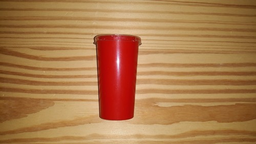Gobelet godet rouge - gobelet, moderne