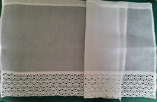 2 RIDEAUX VOILAGE ORGANZA