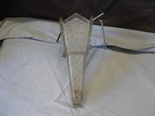 1920s Art Deco Glass Paste Car Bouquet Maker - Rare - 19cm - Veronidia DAUM?