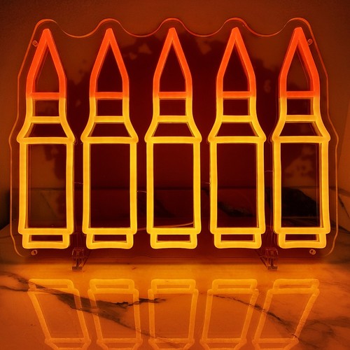 Ak47 cartouches led - ak47, néon