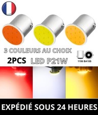 2 Ampoules LED P21W BA15S 1156