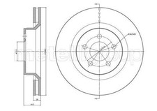 2x METELLI Disque de frein