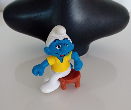 Schtroumpf écolier avec