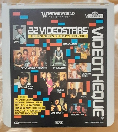 Vidéodisque ced videostars - ced,