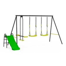 Balançoire 3 agrès portique