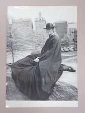 Ancienne photo de presse de Florence Barry - Central Park de New York - 1968