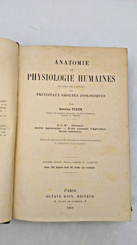 Antoine pizon anatomie et - pizon,