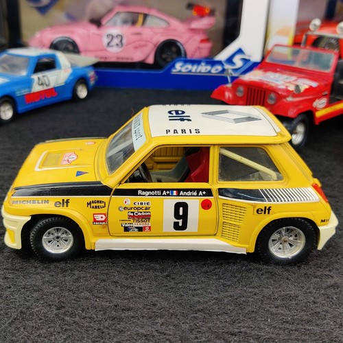 Voiture burago renault turbo - burago,