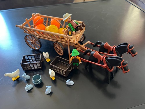 Playmobil calèche citrouille