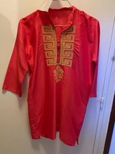 Rare tunique rose petant thaï