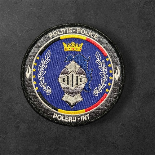 Ecusson police belgique polbru - police,