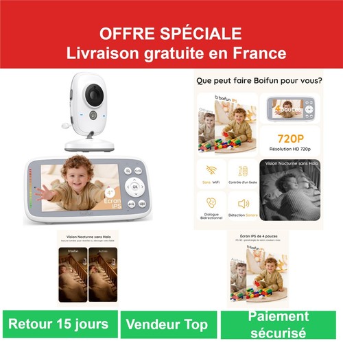 Babyphone boifun caméra - boifun,