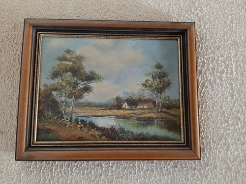 Peinture ancienne huile - , sur