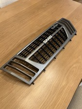 Saab 900 Early Flatnose Turbo Grill Excellent Shape Three Tabs