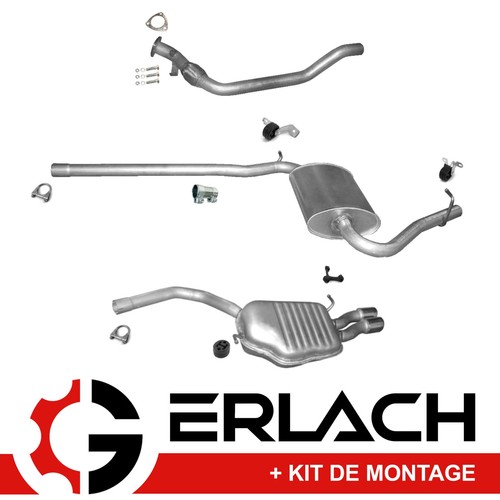 Echappement silencieux pour