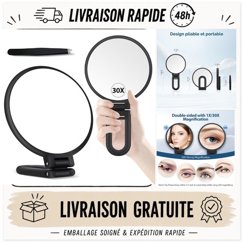 Miyadiva miroir maquillage - miyadiva,