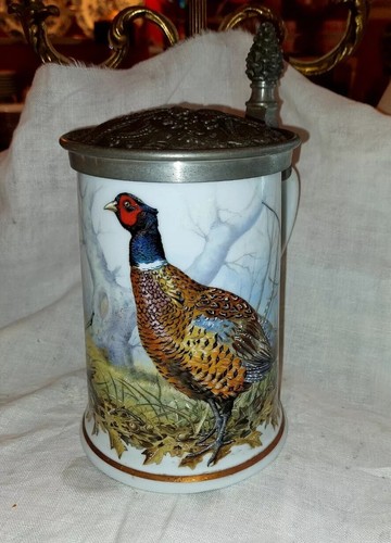 Grosse chope porcelaine - chope,