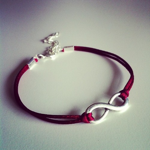 Bracelet cordon nylon avec