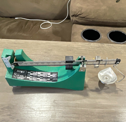 Rcbs beam powder scale - 5-0-5,