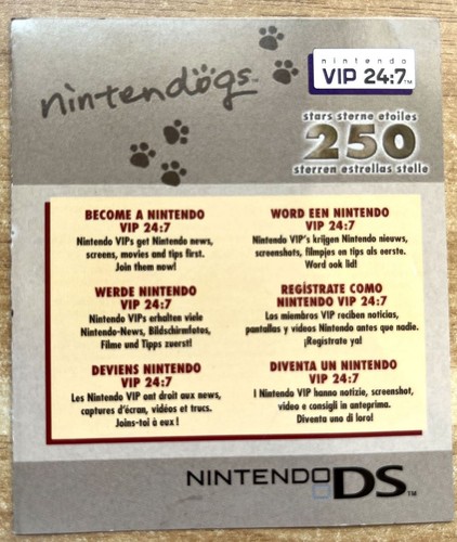 Nintendogs labrador carte - nintendogs,