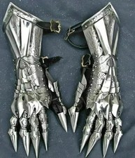 Paire de gants médiévaux