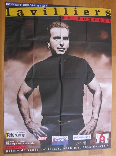 Bernard lavilliers affiche - bernard,