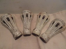 4 x pied ancien de baignoire